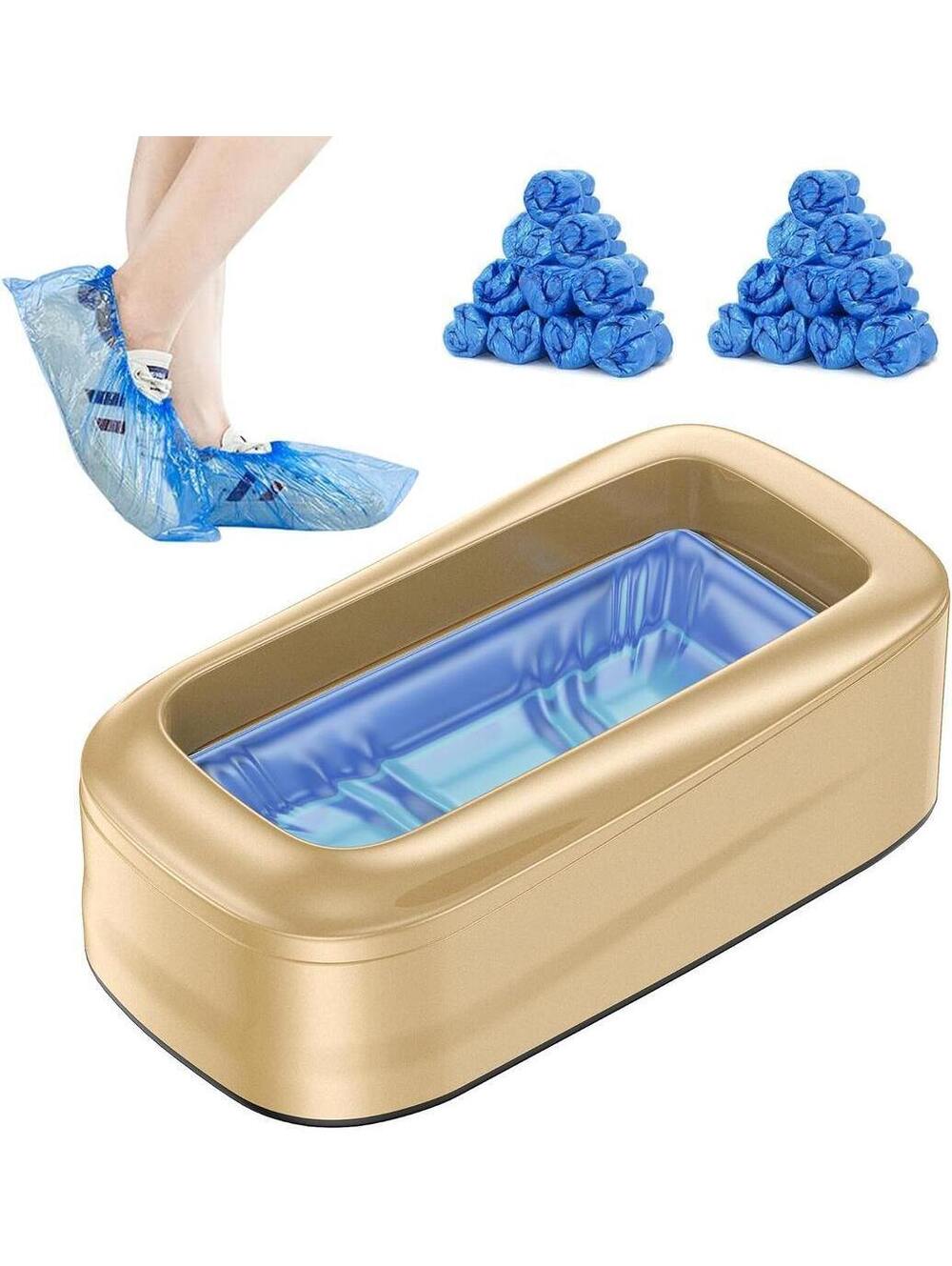 Large Automatic Shoe Cover Dispenser with 200 Disposable Covers